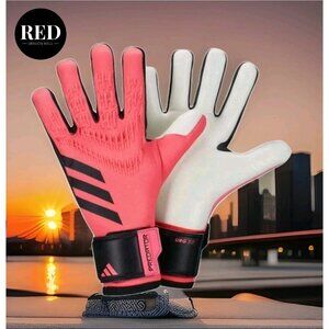 Adidas Predator GL League Soccer Turbo Goalkeeper Gloves IX3859 - Size 10